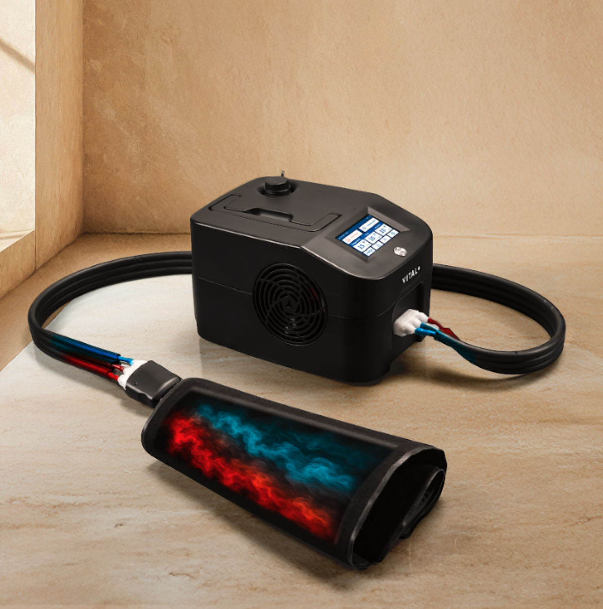 <p>Seamlessly move between <strong>2°C cold therapy and 45°C heat therapy in under 20 minutes</strong>. Unlike ice-based solutions, our <strong>water-operated technology</strong> ensures consistent, hygienic performance without the mess - giving you instant access to both sides of recovery.</p>